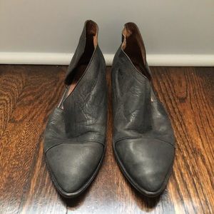 Free People black Royale boots / size 8